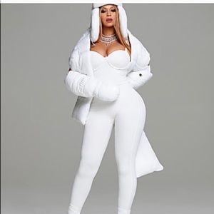 Ivy Park White Catsuit